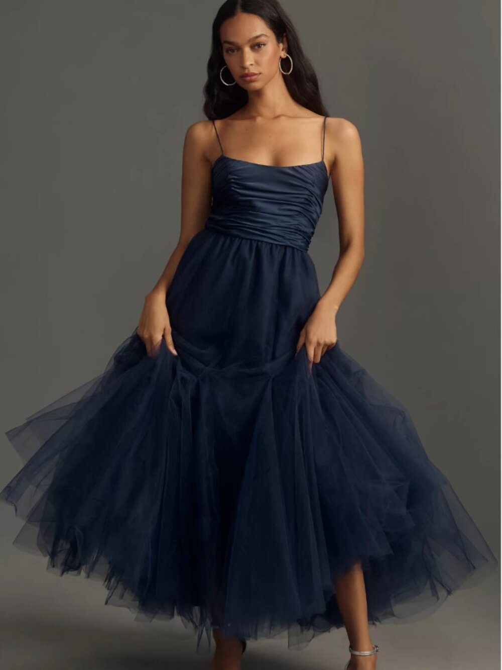 DAMAGED Hutch Toni Tulle Maxi Dress / US 2
